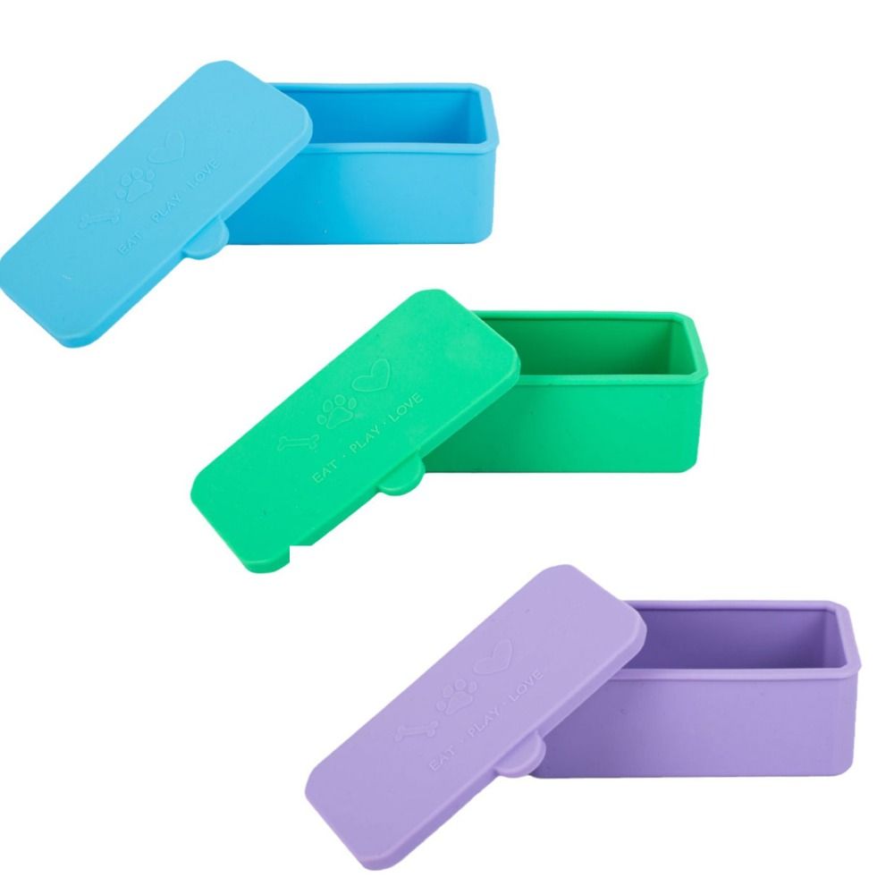 Food Snacks Distribution - 1/3pcs Serviceable Silicone Food Distribution Box
