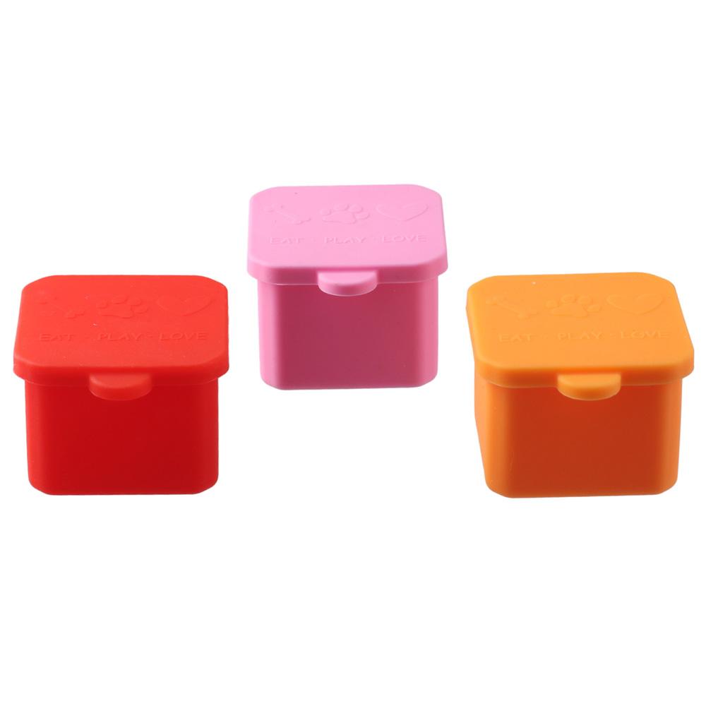 Food Snacks Distribution - 1/3pcs Serviceable Silicone Food Distribution Box