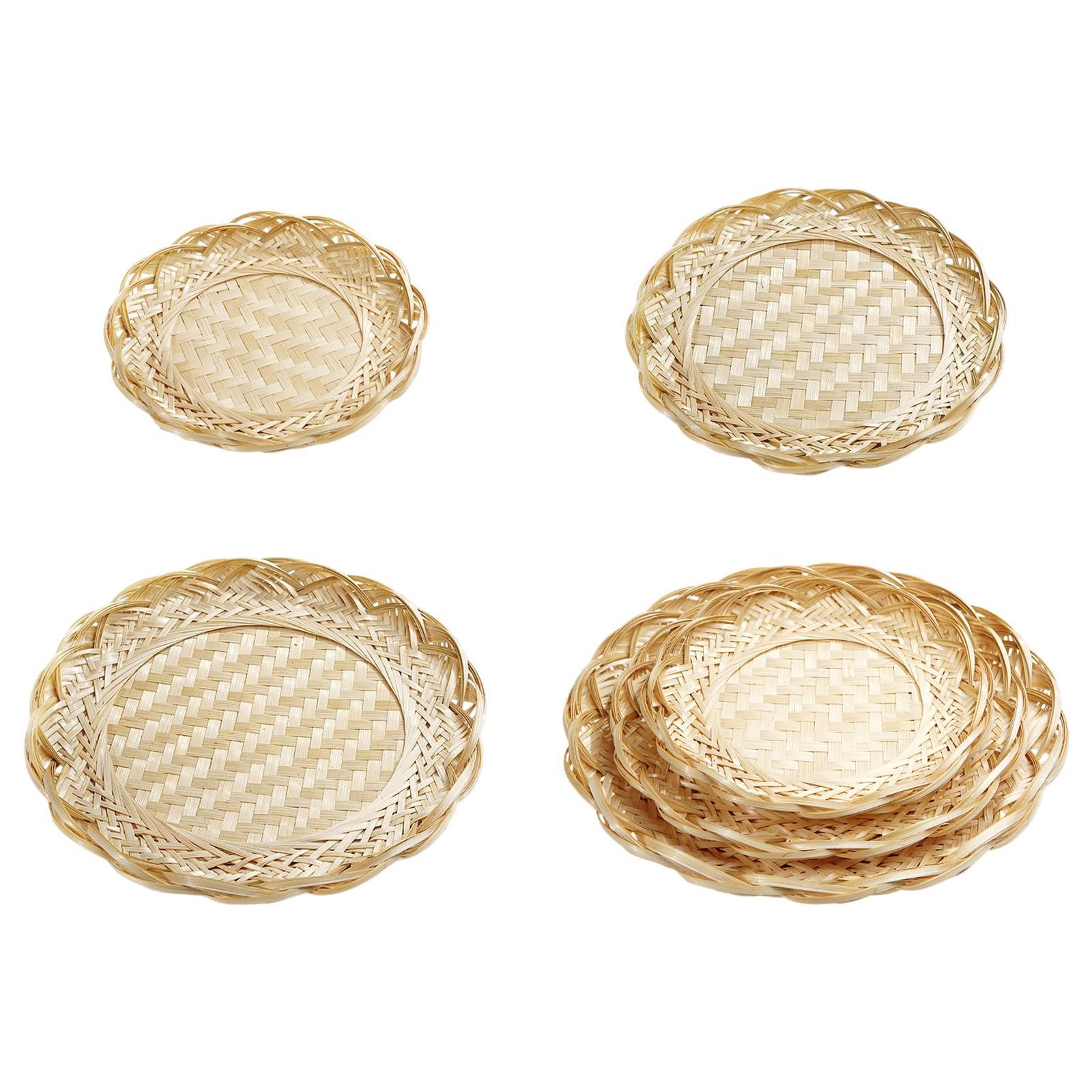 Bamboo Basket Tray Food Storag - огляд і ціна Food Platter Snacks