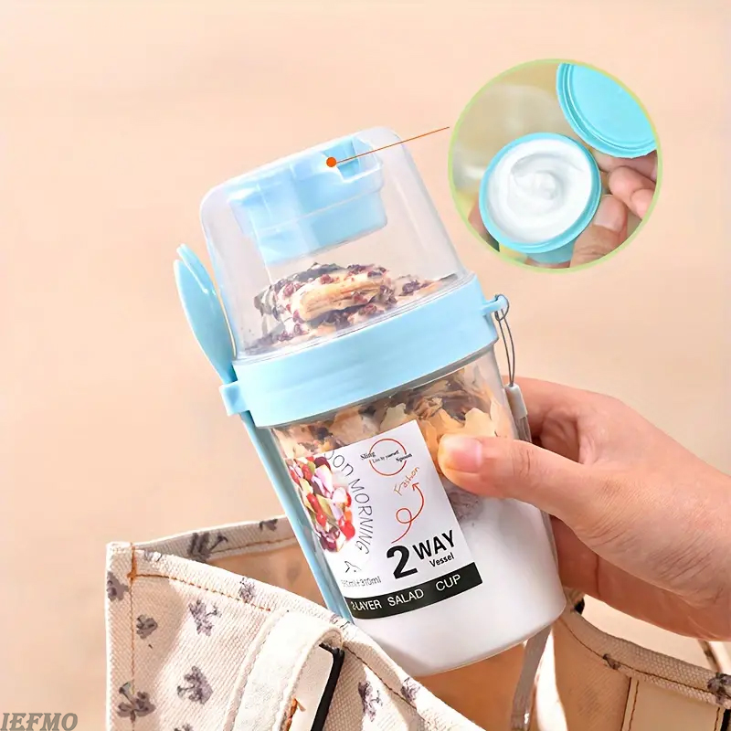On-the-Go Salad Bowl Set with  - огляд і ціна Food Snacks For Weight Loss