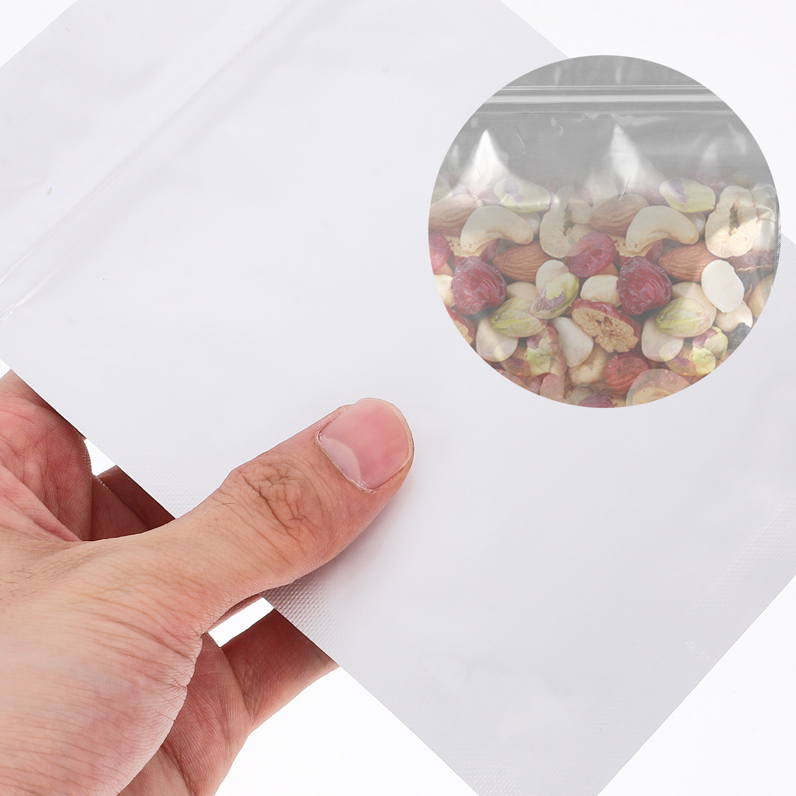 50Pcs Airtight Resealable Bags - огляд і ціна Food Snack