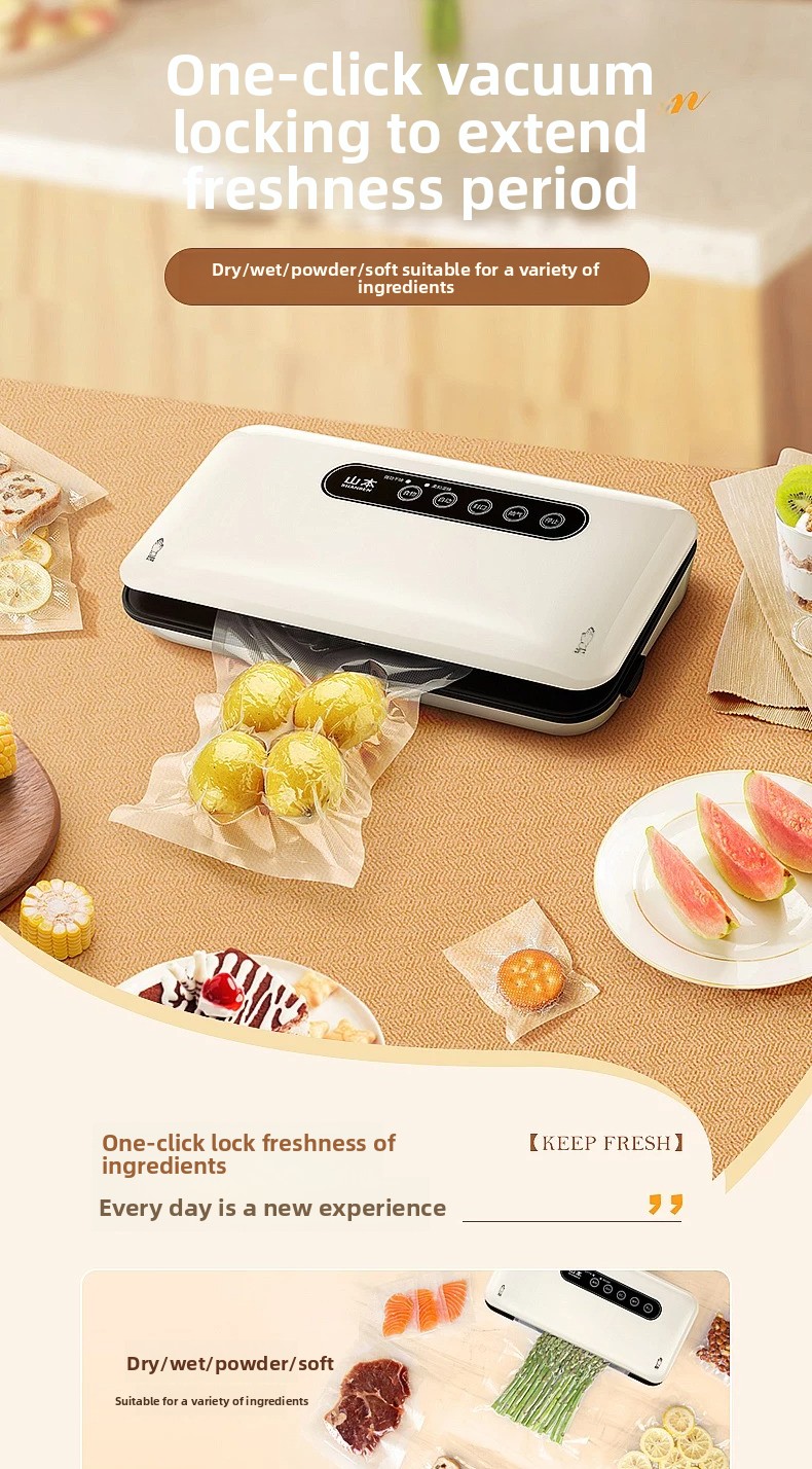 Mini Vacuum Sealer Machine Aut - огляд і ціна Food Snack