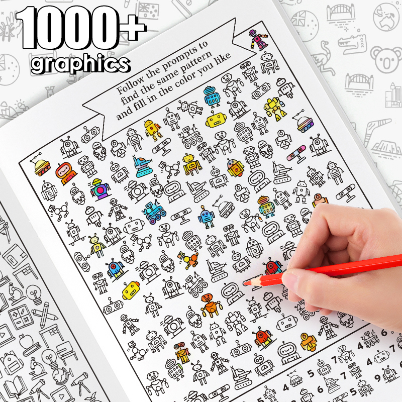 Interactive Book with Hidden P - огляд і ціна Food And Snacks Coloring Book Bold And Easy