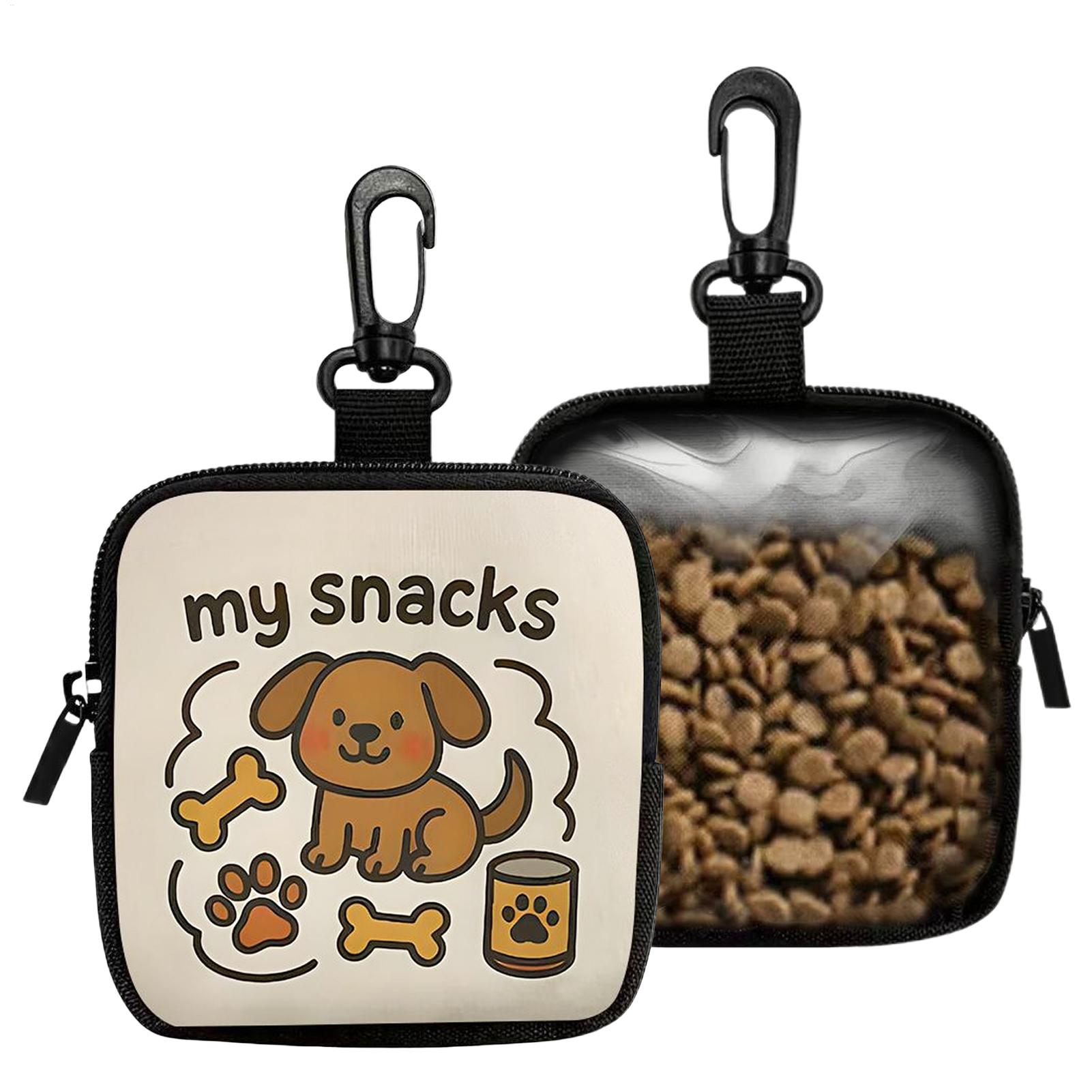Dog Treat Pouch Portable Food  - огляд і ціна Food Snacks For Hiking