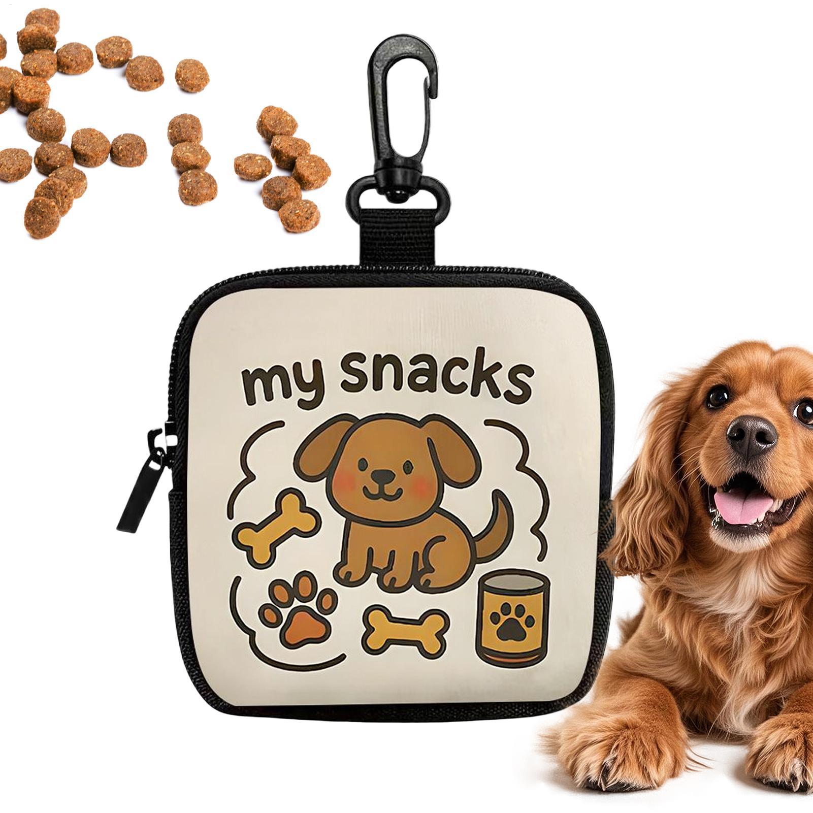 Dog Treat Pouch Portable Food  - огляд і ціна Food Snacks For Hiking