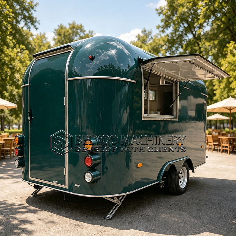 Belyoo Commercial Food Trailer - огляд і ціна Food Snack