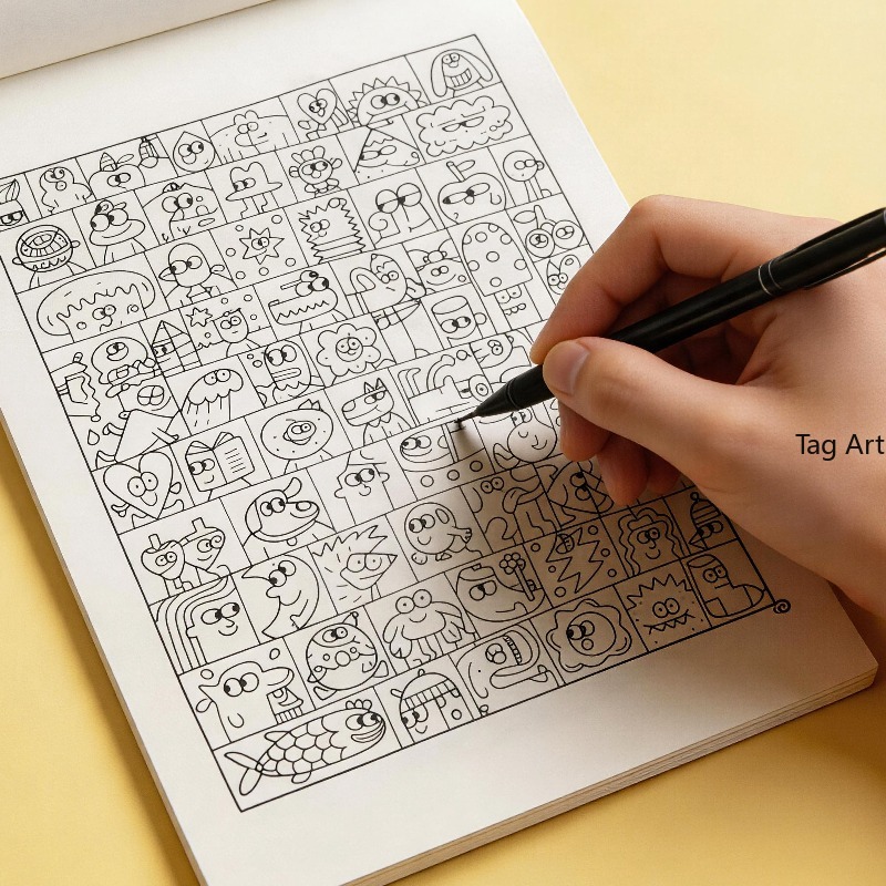 Anxious Relief Hand Picture Bo - огляд і ціна Food And Snacks Coloring Book Bold And Easy