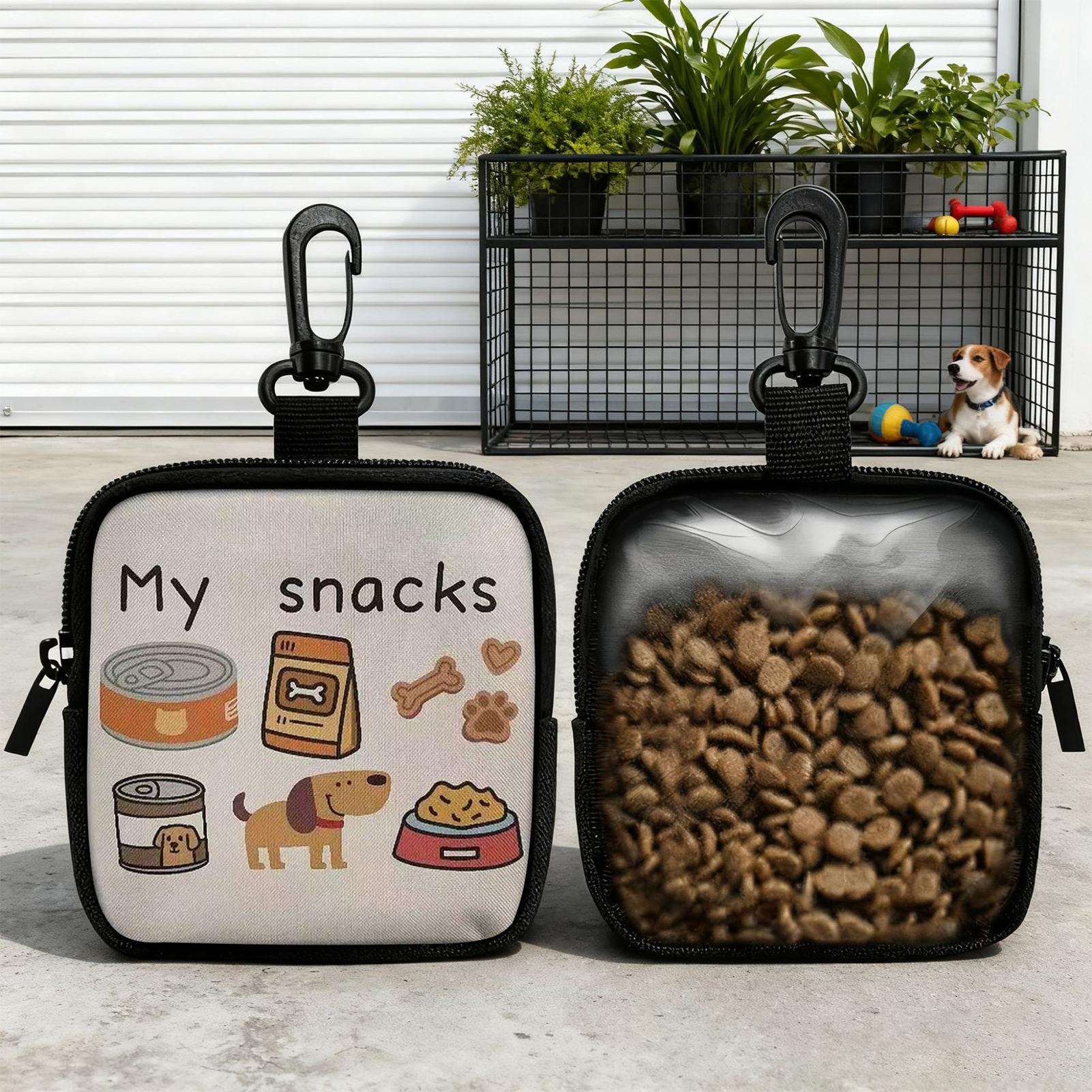 Dog Treat Pouch Portable Food  - огляд і ціна Food Snacks For Hiking