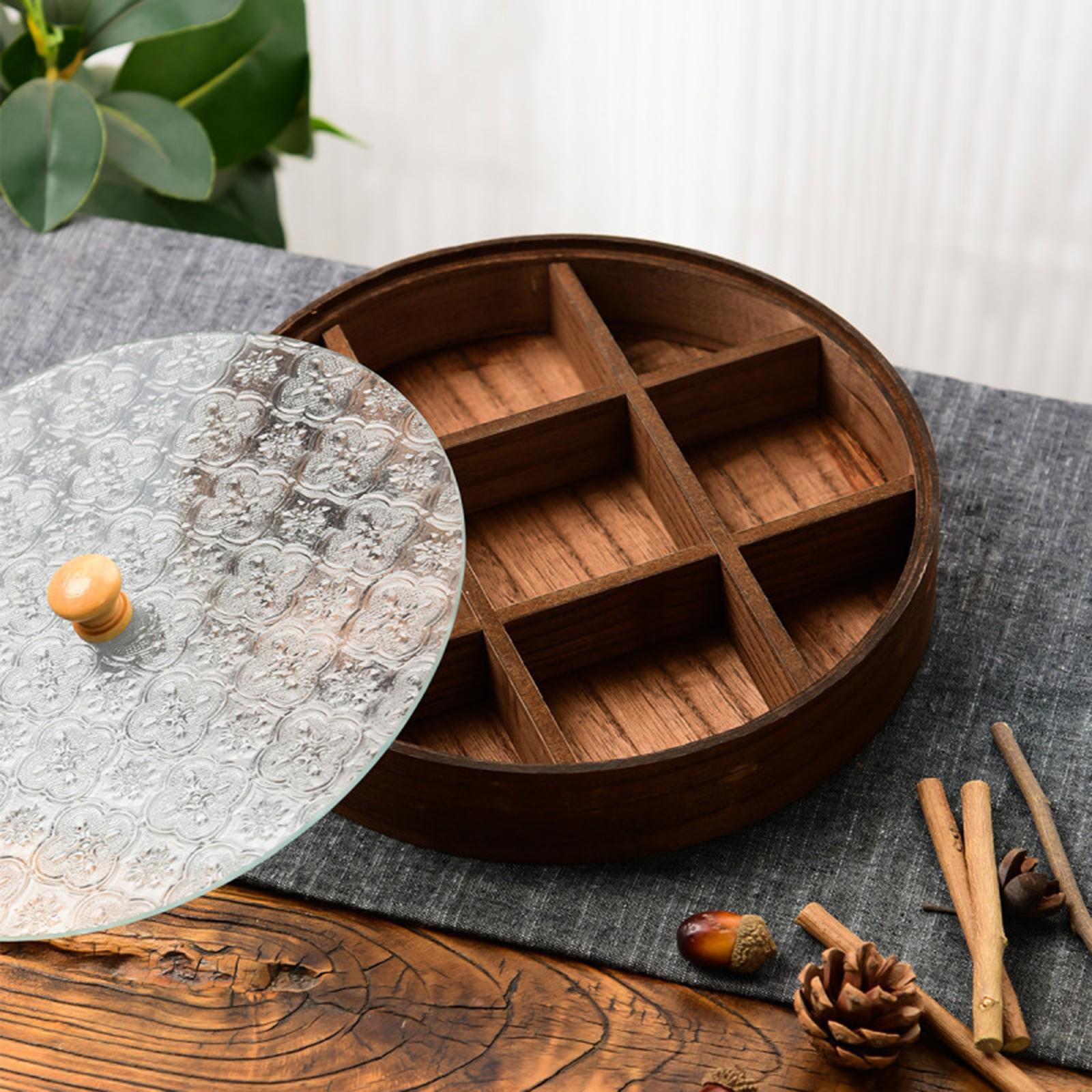 Large Capacity Wooden Serving  - огляд і ціна Food Platter Snacks