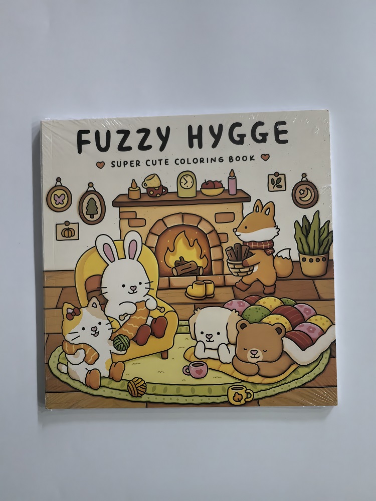 FUZZY HYGGE Adult Coloring Boo - огляд і ціна Food Y Snacks Coloring Book