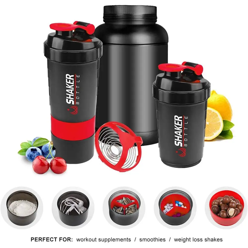 500ml Layered Protein Bottle P - огляд і ціна Protein Bar Box