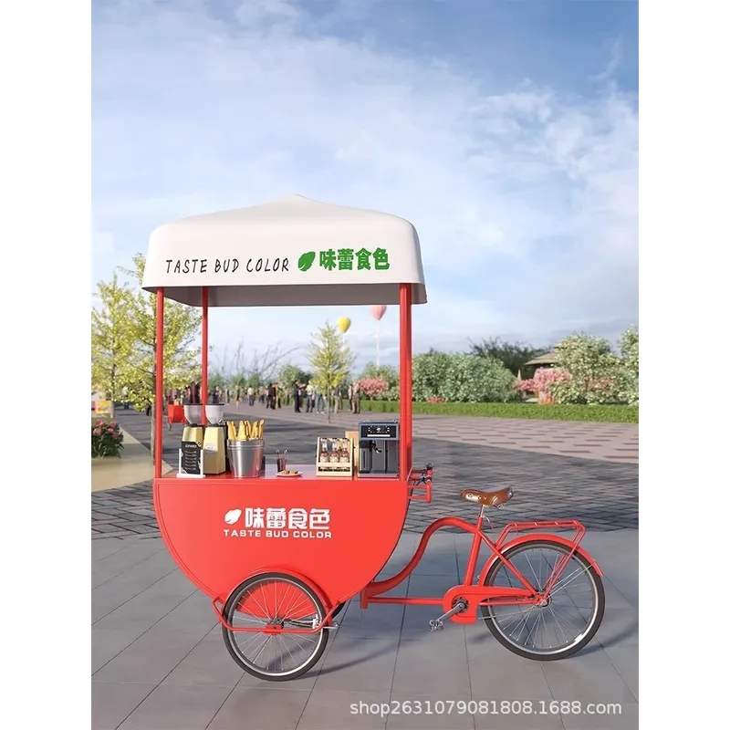 Outdoor Mobile Food Cart Snack - огляд і ціна Food Snack
