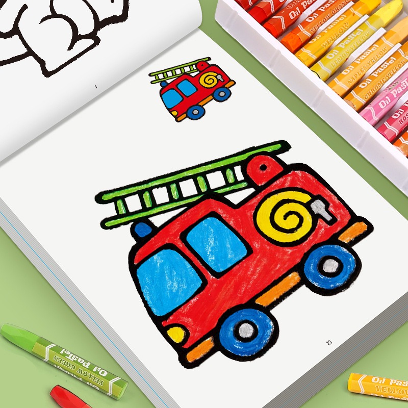 Children's Drawing Book, Conta - огляд і ціна Food And Snacks Coloring Book Bold And Easy