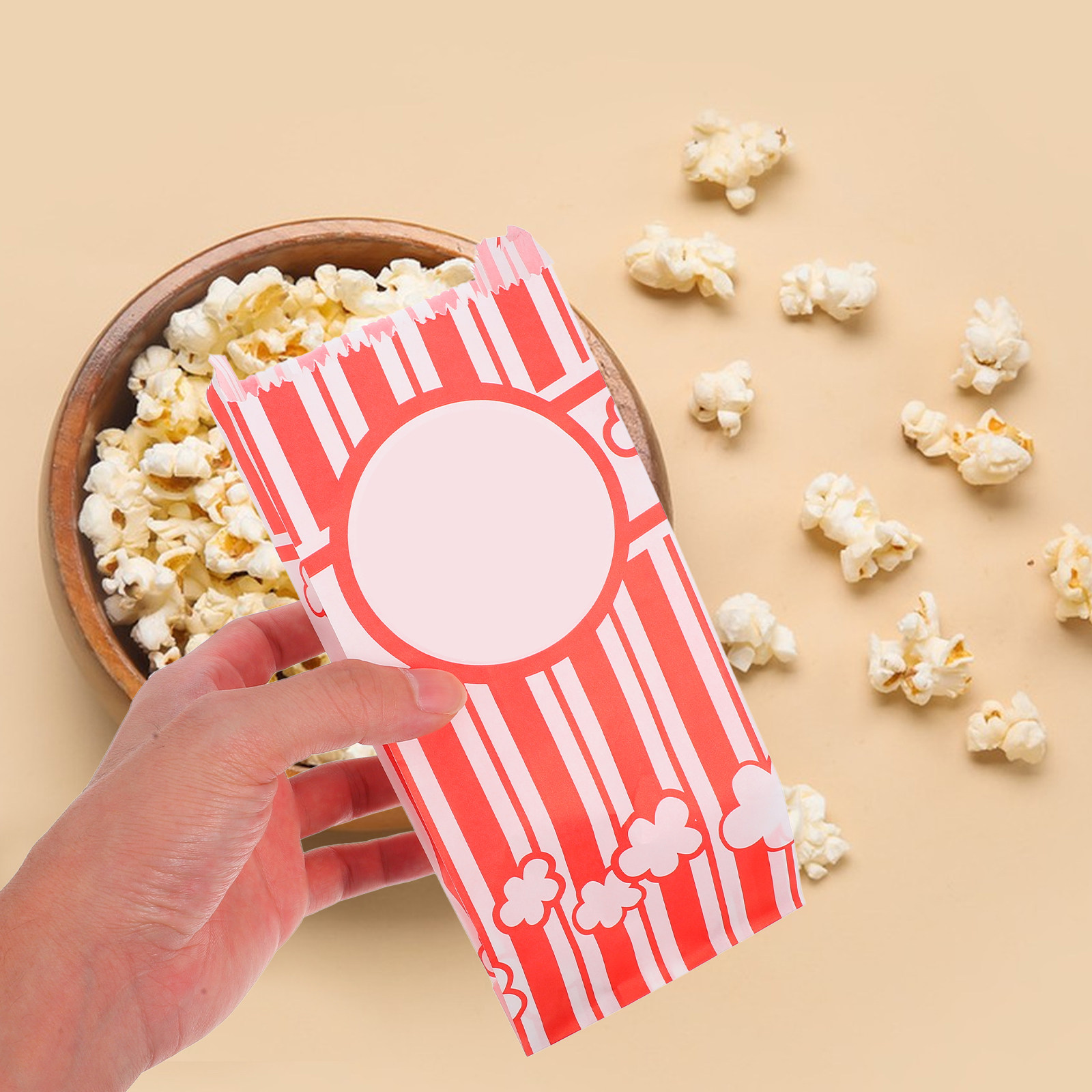 30Pcs Greaseproof Popcorn Bags - огляд і ціна Food Snack